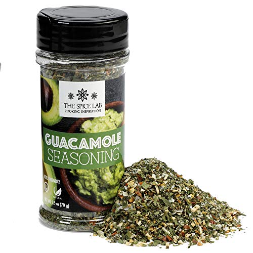 The Spice Lab Guacamole Mix Seasoning For Avocado - 2.5 Oz Shake