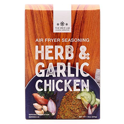 The Spice Lab - Herb &Amp; Garlic Air Fryer Panko Seasoning Kit - 7.
