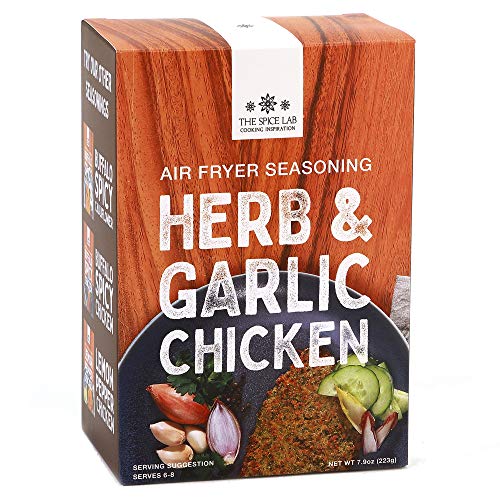 The Spice Lab - Herb &Amp; Garlic Air Fryer Panko Seasoning Kit - 7.