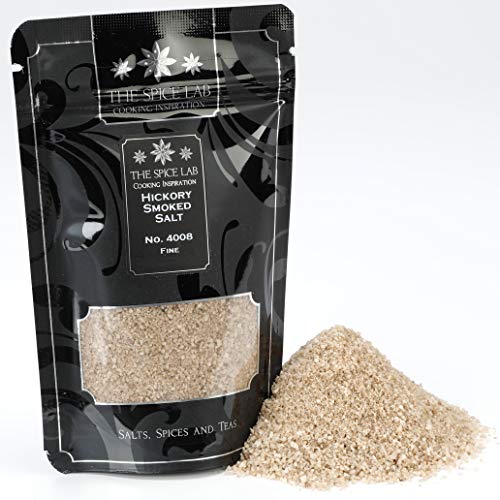 The Spice Lab Hickory Smoked Salt Fine - Premium Kosher Salt -