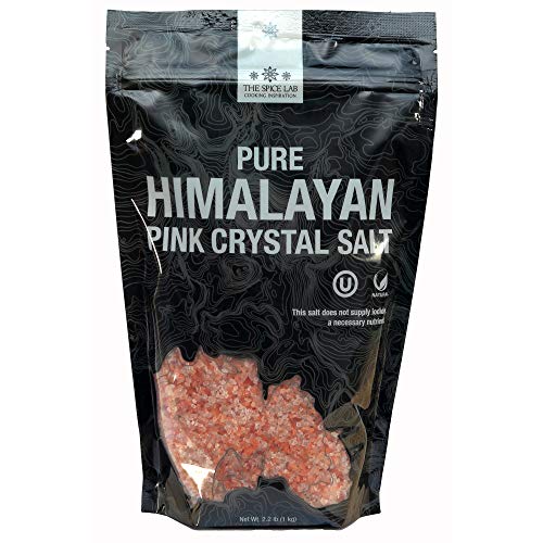 The Spice Lab Himalayan Salt - Coarse 2.2 Lb / 1 Kilo - Pink Him