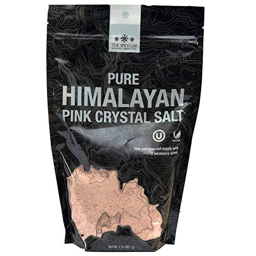 The Spice Lab Himalayan Salt - Fine 2 Lb Bag - Pink Himalayan Sa...