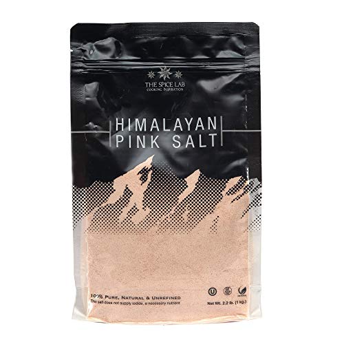 The Spice Labs 1 Kilo - Super Fine Pure Himalayan Salt - Fine