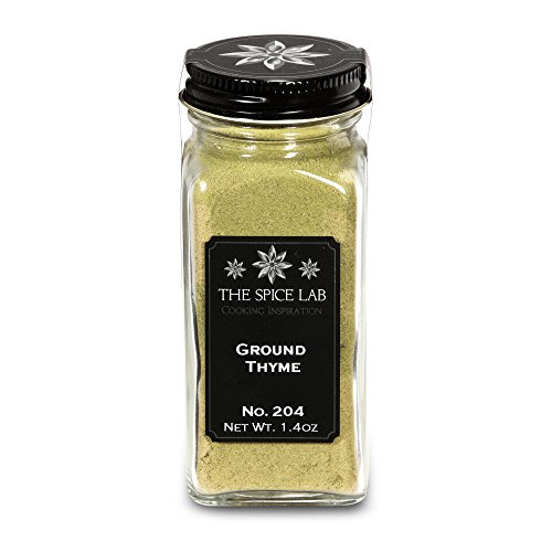 The Spice Lab No. 204 - Ground Thyme - Kosher Gluten-Free Non-Gm