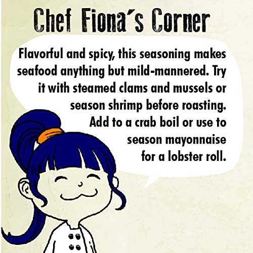 The Spice Lab No. 8 - Spicy Fish &Amp; Seafood Seasoning Rub Blend -