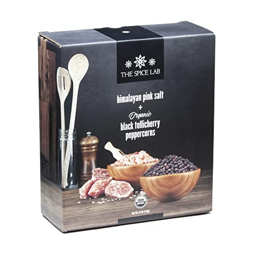 The Spice Lab Pink Himalayan Salt Coarse 2.2 Pound Tub & USDA Or...