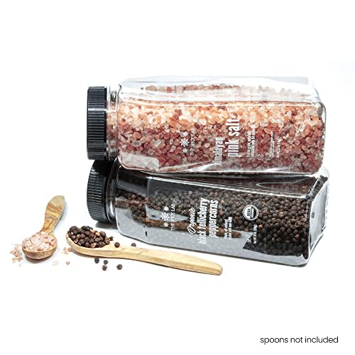 The Spice Lab Pink Himalayan Salt Coarse 2.2 Pound Tub & USDA Or...