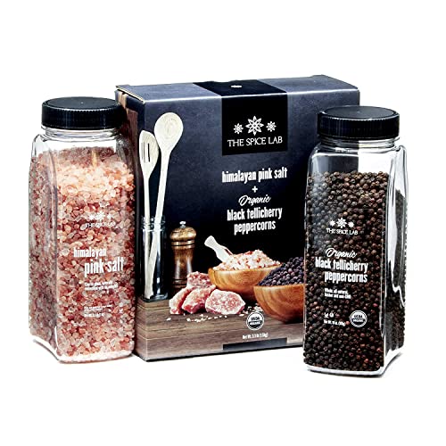 The Spice Lab Pink Himalayan Salt Coarse 2.2 Pound Tub & USDA Or...