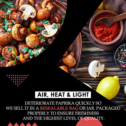 The Spice Lab Sweet Paprika Powder - High Color Asta 120+ - 2.1