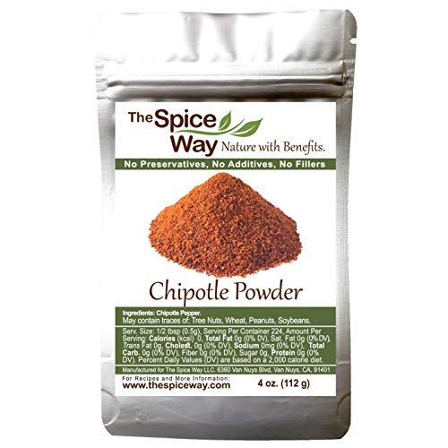 The Spice Way Ground Chipotle - 4 Oz Resealable Bag