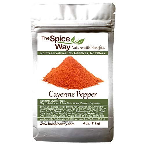 The Spice Way Premium Cayenne Ground - Ground Cayenne Pepper, No