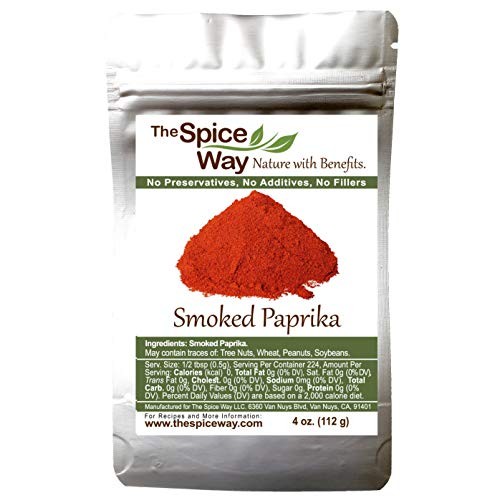 The Spice Way Smoked Paprika - Pure, No Additives, Non-Gmo, No P