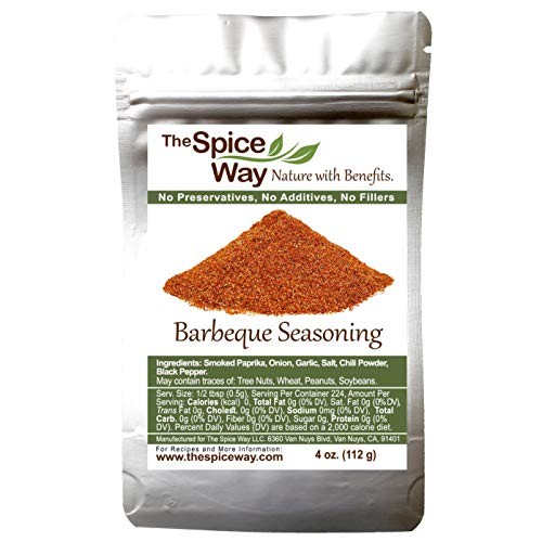 The Spice Way Barbeque Seasoning - Pure Spice Blend, Non-Gmo, No
