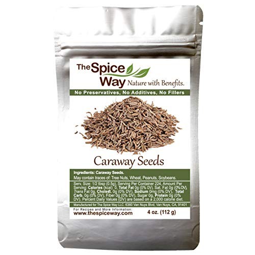The Spice Way Caraway Seed - Whole | 4 Oz | Key Ingredient In Ha