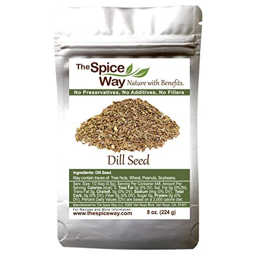 The Spice Way Dill Seed - Great Seeds For Pickling, Vegetables,