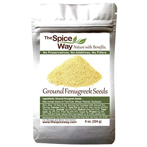 The Spice Way Fenugreek - Ground 8 Oz Great For Indian Curry