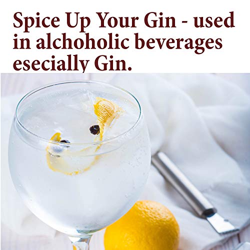 The Spice Way Juniper Berries - Whole Berries, Pure, No Additive