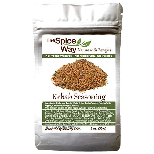 The Spice Way Kebab Seasonings - Meat And Poultry Spice Blend No