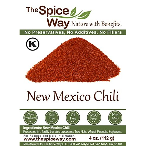 The Spice Way New Mexico Chili Powder - 4 oz ground dark chile