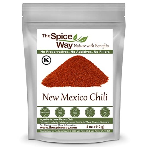 The Spice Way New Mexico Chili Powder - 4 oz ground dark chile