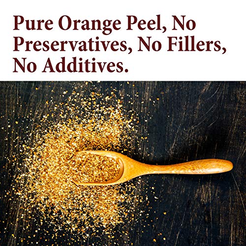 The Spice Way Orange Peel - Granules 4 Oz Without Any Preser