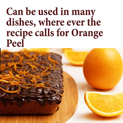 The Spice Way Orange Peel - Granules 4 Oz Without Any Preser