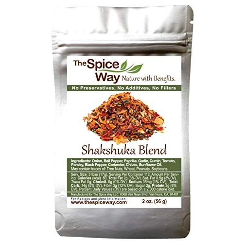 The Spice Way -Shakshuka Spice Blend - Recipe Inside - Gourmet