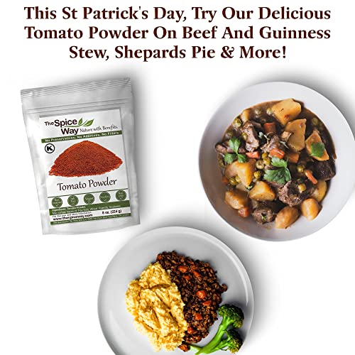 The Spice Way Tomato Powder - 8 oz dried tomatoes made into a ...