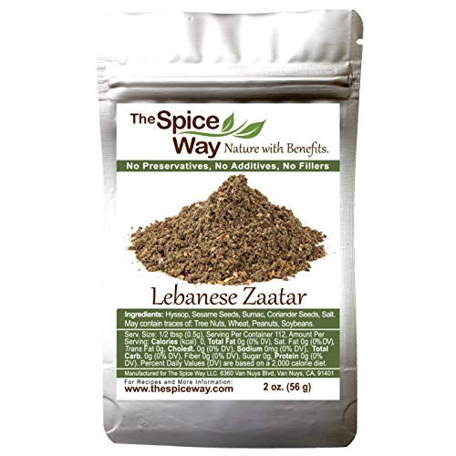 The Spice Way - Traditional Lebanese Zaatar With Hyssop | 2 Oz |
