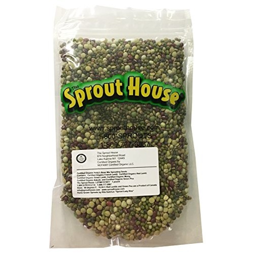 The Sprout House Certified Organic Non-Gmo Sprouting Seeds Holly