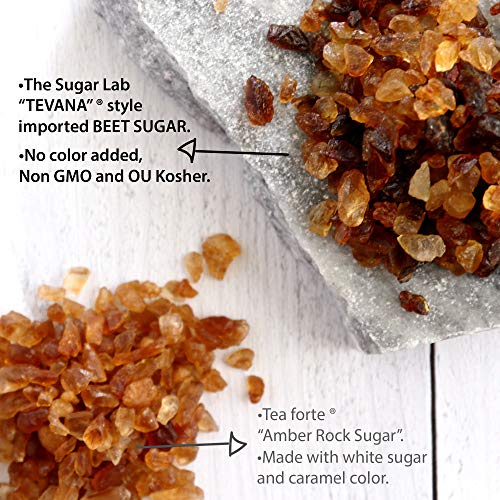The Sugar Lab Belgian Brown Rock Sugar – 2 Pounds - All Natural