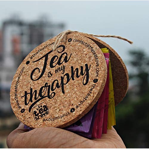 Tea Gift Set 15 Black Green &Amp; Herbal Tea Bags Enclosed With Two