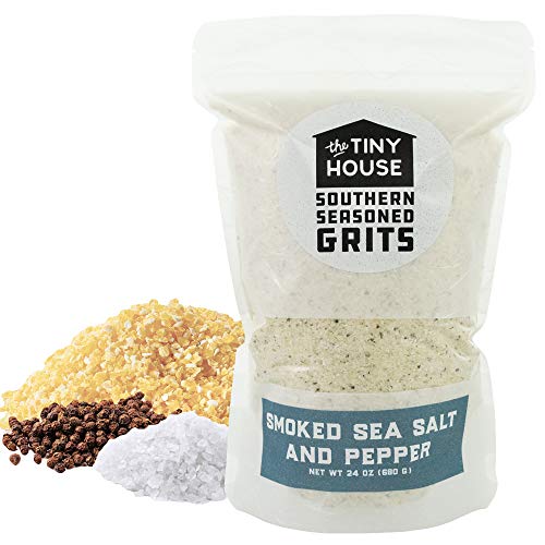 The Tiny House Stone Ground White Corn Seasoned Grits With Hicko