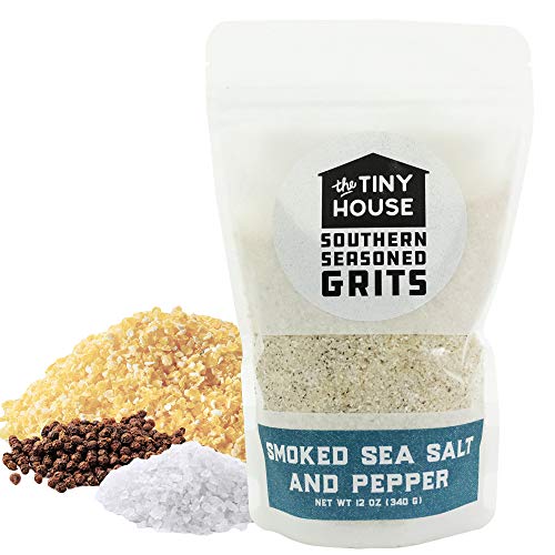 The Tiny House Stone Ground White Corn Seasoned Grits With Hicko