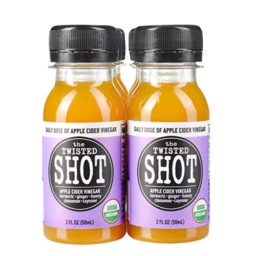 The Twisted Shot | Organic Apple Cider Vinegar Shots With Turmer