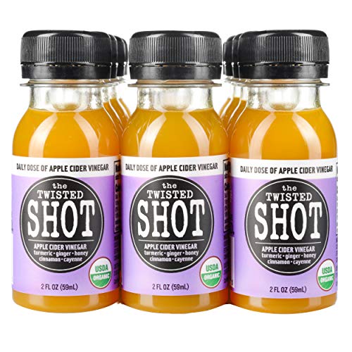 The Twisted Shot | Organic Apple Cider Vinegar Shots With Turmer