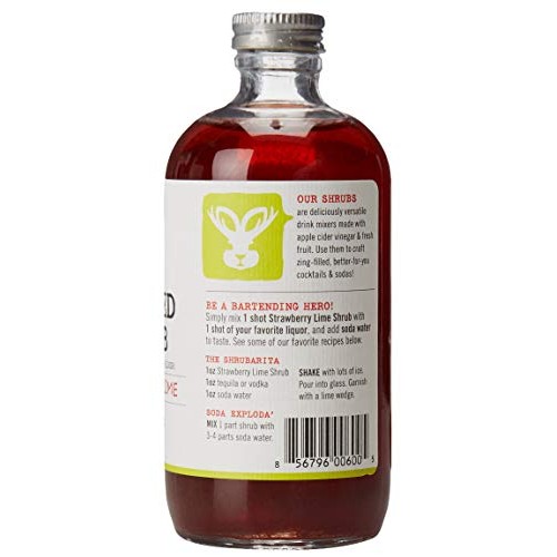 The Twisted Shrub | Strawberry Lime | Apple Cider Vinegar Drink