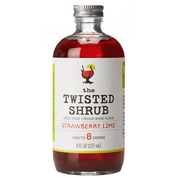 The Twisted Shrub | Strawberry Lime | Apple Cider Vinegar Drink ...