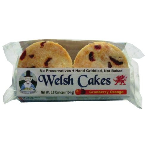 Welsh Baker Welsh Cakes - 2 Flavor Variety Box - 8 Cakes - Curra