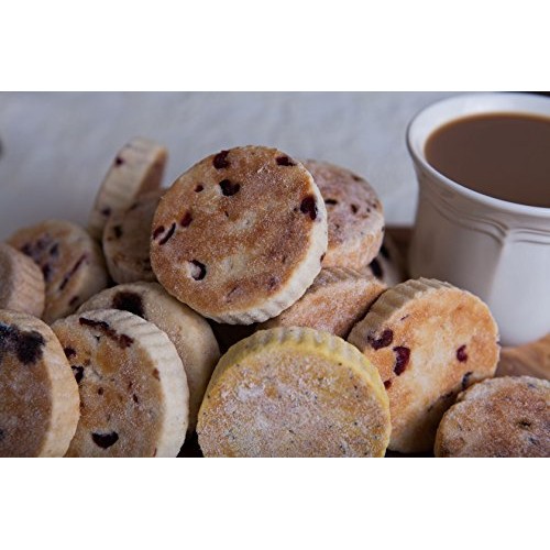 Welsh Baker Welsh Cakes - 2 Flavor Variety Box - 8 Cakes - Curra