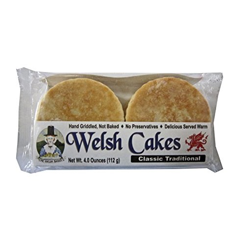 Welsh Baker Welsh Cakes - 9 Flavor / 12 Package Variety Box - 48