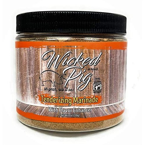 Wicked Pig Tenderizing Marinade - 8 Ounce Jar