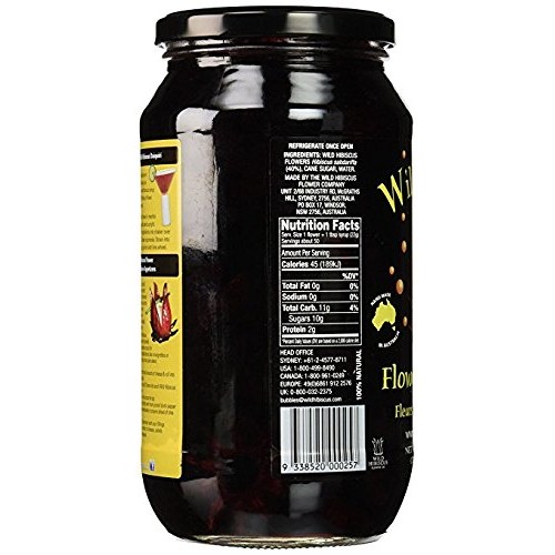 Wild Hibiscus Flower Company Syrup, 2.5 Pound