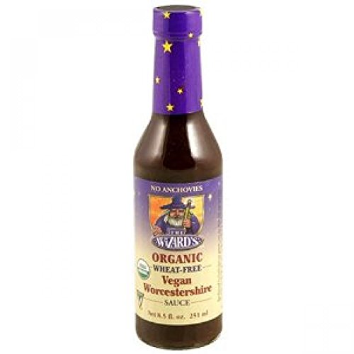 The Wizards Sauces Organic Vegetarian Worcestershire Sauce, 8.5 Oz