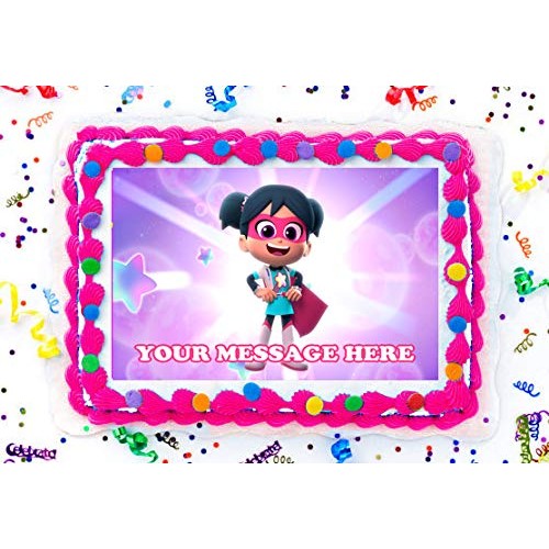 Starbeam Cake Topper Edible Image Personalized Cupcakes Frosting