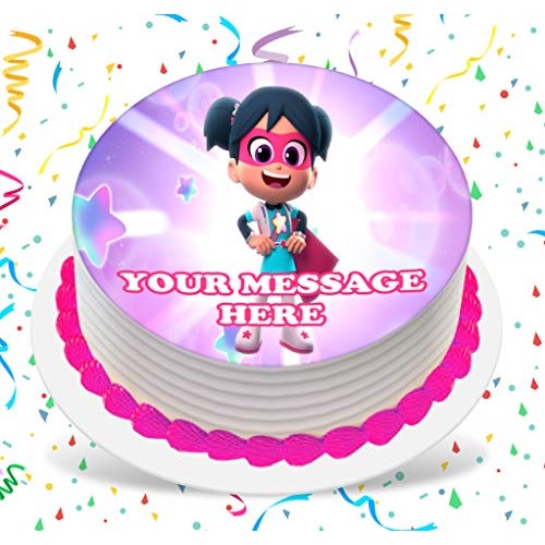 Starbeam Cake Topper Edible Image Personalized Cupcakes Frosting