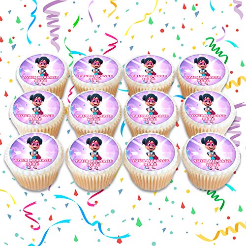 Starbeam Cake Topper Edible Image Personalized Cupcakes Frosting