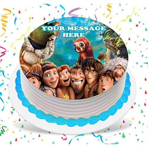 The Croods Cake Topper Edible Image Personalized Cupcakes Frosti
