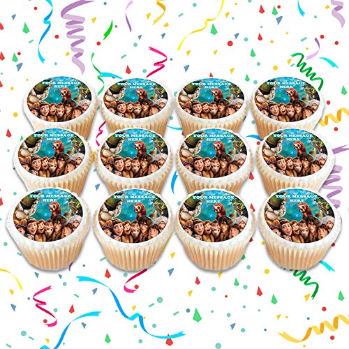 The Croods Cake Topper Edible Image Personalized Cupcakes Frosti