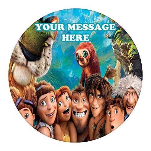 The Croods Cake Topper Edible Image Personalized Cupcakes Frosti